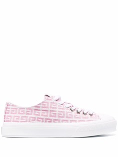Givenchy жаккардовые кеды Sneakers City с логотипом 4G