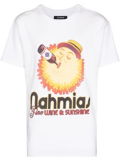 Nahmias футболка с логотипом