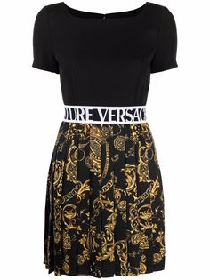 Versace Jeans Couture платье-футболка с принтом Regalia Baroque