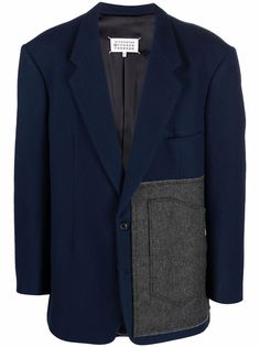 Maison Margiela пиджак с накладным карманом