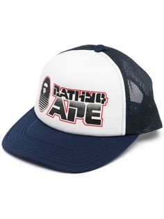 A BATHING APE® кепка с графичным принтом Bape