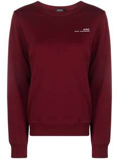 A.P.C. толстовка с логотипом