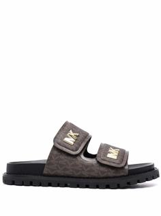Michael Michael Kors сандалии с монограммой