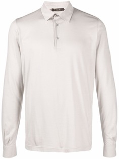 Loro Piana рубашка поло с длинными рукавами