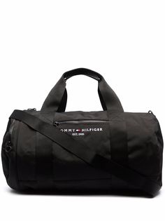 Tommy Hilfiger дорожная сумка с вышитым логотипом