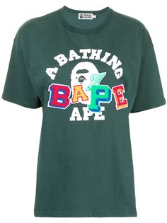 A BATHING APE® футболка с логотипом Bape