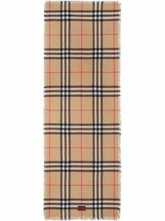 Burberry шарф в клетку
