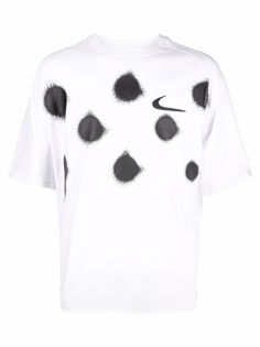 Nike X Off-White футболка с графичным принтом