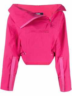 Jacquemus укороченная рубашка оверсайз Nueva