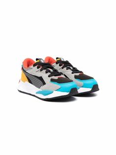 Puma Kids кроссовки в стиле колор-блок
