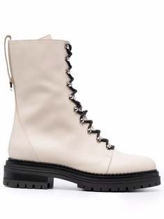 Sergio Rossi ботинки на шнуровке
