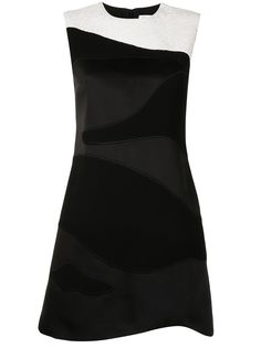 Christian Dior платье pre-owned в технике пэчворк без рукавов