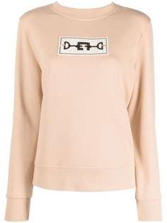 Elisabetta Franchi толстовка с нашивкой-логотипом