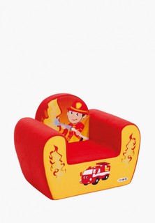 Игрушка Paremo Бескаркасное (мягкое) детское кресло "Экшен", Пожарный