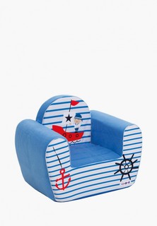 Игрушка Paremo Бескаркасное (мягкое) детское кресло "Экшен", Мореплаватель