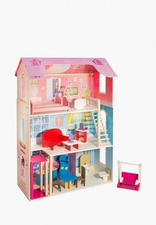 Дом для куклы Paremo "Муза", с мебелью 16 предметов, для кукол 30 см