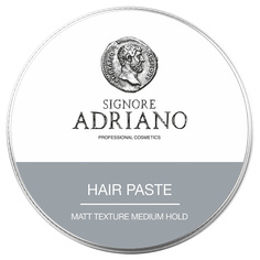 SIGNORE ADRIANO Матовая паста для укладки волос "Hair Paste Medium" классических укладок