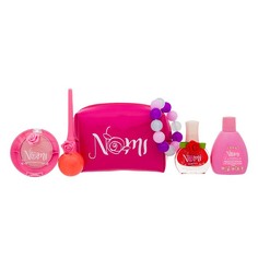 ПОДАРОЧНЫЙ НАБОР ДЕТСКОЙ КОСМЕТИКИ "КОШЕЛЕЧЕК МАЛИНОВОЕ ОБЛАЧКО №1" Nomi
