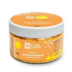 Скраб для тела апельсиновый антицеллюлитный Sawa