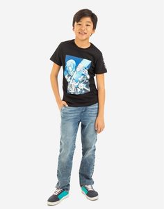 Джинсы Slim с эластичным поясом для мальчика Gloria Jeans