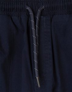 Тёмно-синие брюки Straight с эластичным поясом для мальчика Gloria Jeans