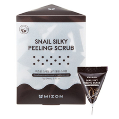 Mizon, Пилинг-скраб для лица Snail Silky, 24х7 г