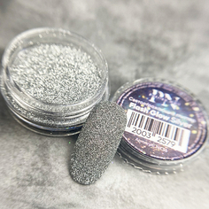 Patrisa Nail, Глиттер-пудра для ногтей Flash Glow Silver