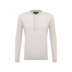 Лонгслив из хлопка и кашемира Ermenegildo Zegna