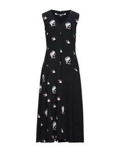 Платье миди Alexander McQueen