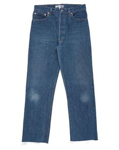 Джинсовые брюки Re/Done With Levis