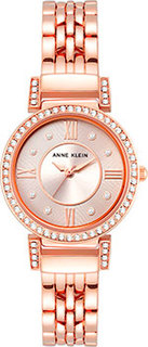 fashion наручные женские часы Anne Klein 2928TPRG. Коллекция Crystal