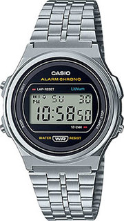 Японские наручные мужские часы Casio A171WE-1AEF. Коллекция Vintage
