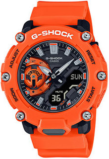 Японские наручные мужские часы Casio GA-2200M-4AER. Коллекция G-Shock
