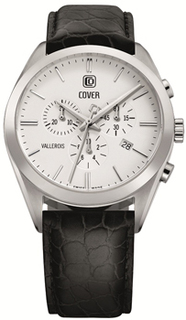 Швейцарские наручные мужские часы Cover CO161.06. Коллекция Vallerois Chronograph