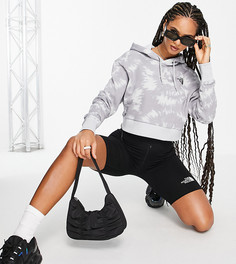 Серый укороченный худи с принтом тай-дай The North Face Trend – эксклюзивно для ASOS