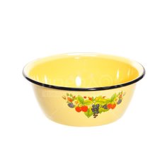 Миска эмал сталь, кругл, 20 см, 1.5 л, СтальЭмаль, 1с7с