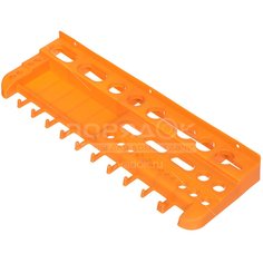 Полка для инструментов, пластик, 47.5х15.8х5.6 см, оранж, Bartex