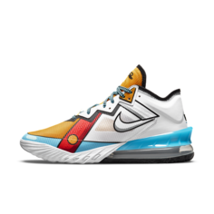 Баскетбольные кроссовки LeBron 18 Low - Белый Nike