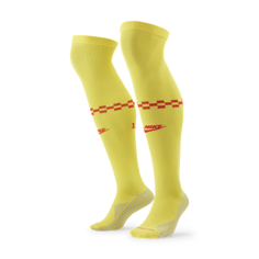 Футбольные гетры из третьего комплекта формы ФК «Ливерпуль» 2021/22 Stadium - Желтый Nike