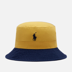 Панама Polo Ralph Lauren Color Block Twill, цвет жёлтый