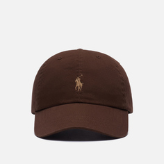 Кепка Polo Ralph Lauren Classic Sport Cotton Chino, цвет коричневый