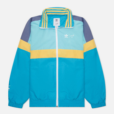 Мужская куртка ветровка adidas Originals x Human Made Windbreaker, цвет голубой