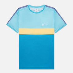 Мужская футболка adidas Originals x Human Made Graphic, цвет голубой
