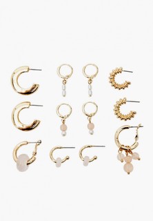 Серьги 6 пар Stradivarius 