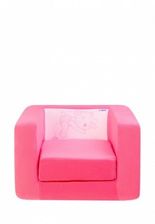 Игрушка мягкая Paremo Раскладное бескаркасное (мягкое) детское кресло серии "Дрими", цвет Роуз, Стиль 2