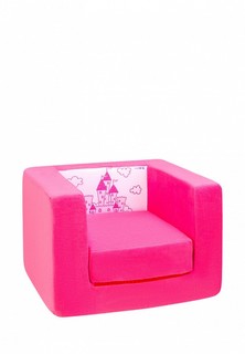 Игрушка мягкая Paremo Раскладное бескаркасное (мягкое) детское кресло серии "Дрими", цвет Элис+Роуз