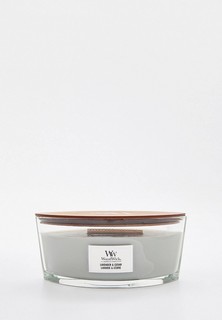 Свеча ароматическая Woodwick эллипс Лаванда и кедр, 453.6гр.