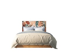 Кровать berber 160х200 (etg-home) оранжевый 160x140x200 см.