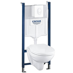 Комплект унитаза с инсталляцией Grohe