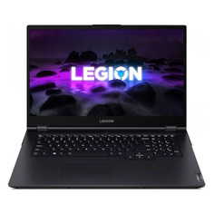 Ноутбук Lenovo Legion 5 17ACH6, 17.3", IPS, AMD Ryzen 7 5800H 3.2ГГц, 16ГБ, 512ГБ SSD, Windows 10, 82K00004RU, темно-синий